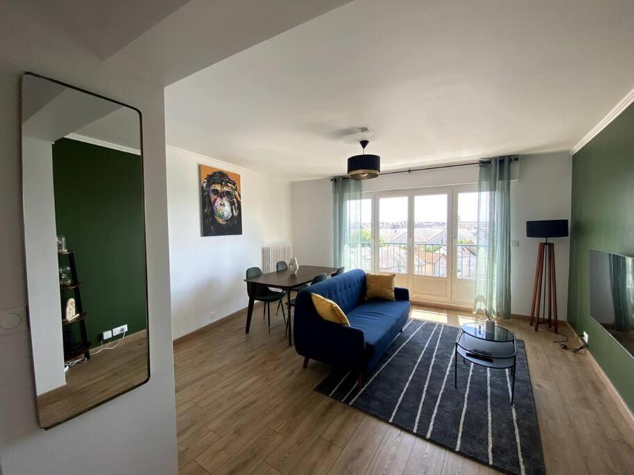 Appartement Neuf, 3 Chambres Avec Vue Panoramique Le Mans Buitenkant foto